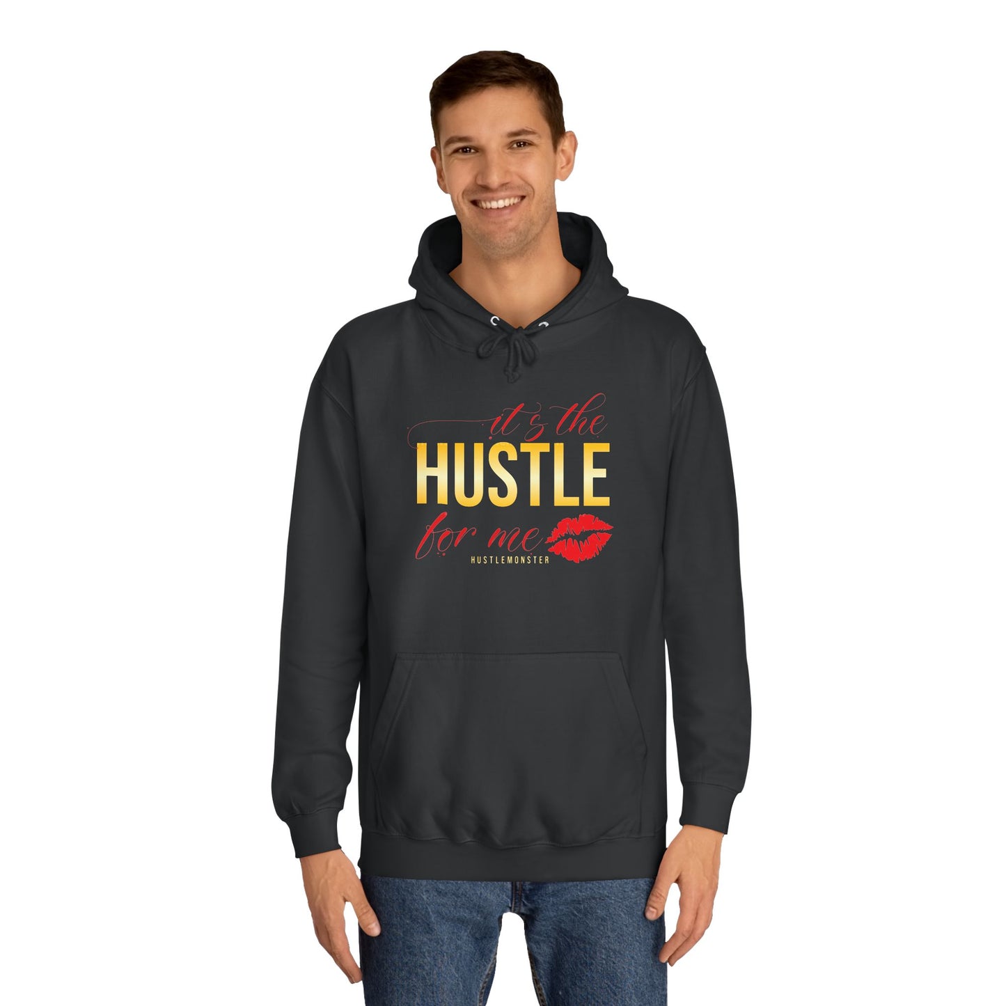 College Hoodie - The Hustle by Hustlemonster