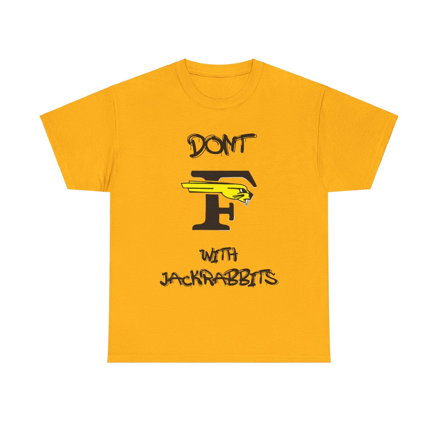 gold shirt Forney High School spirit basketball football baseball 75126 southside texas jackrabbits