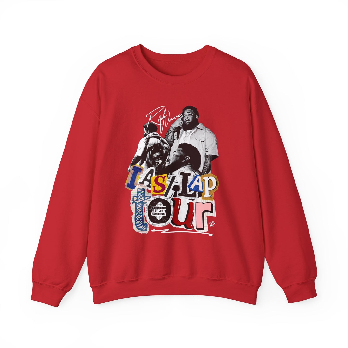 Red Rod Wave Last Lap Tour sweatshirt with autograph