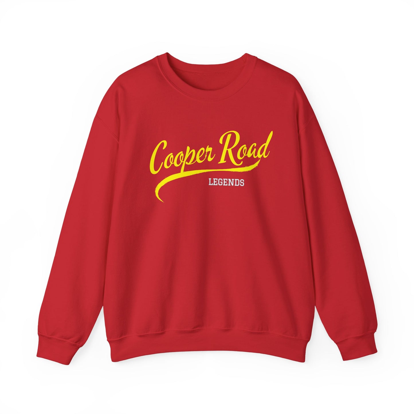 red and Gold Cooper Road Legends sweatshirt Shreveport Neighborhood We Bang Louisiana Crip unity history