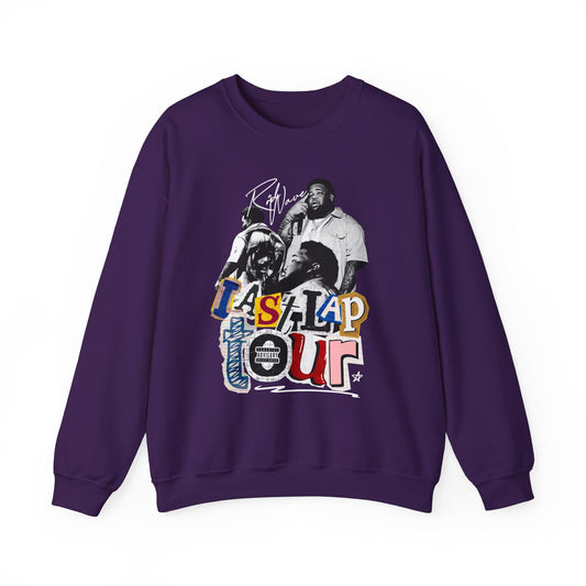 Purple Rod Wave Last Lap Tour sweatshirt with autograph 