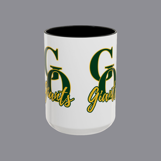 Coffee Mug: GO Giants Accent Coffee Mug 11, 15oz