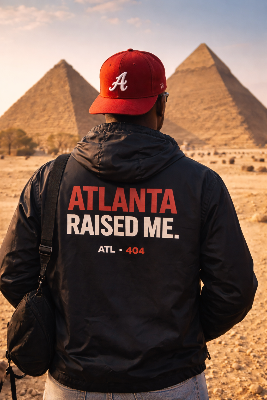 Atlanta Raised Me™ Windbreaker (Love Made Me)