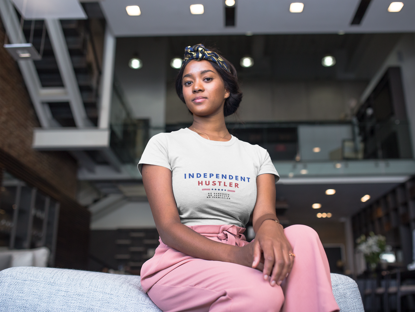 Black independence day 4th of July woman shirt