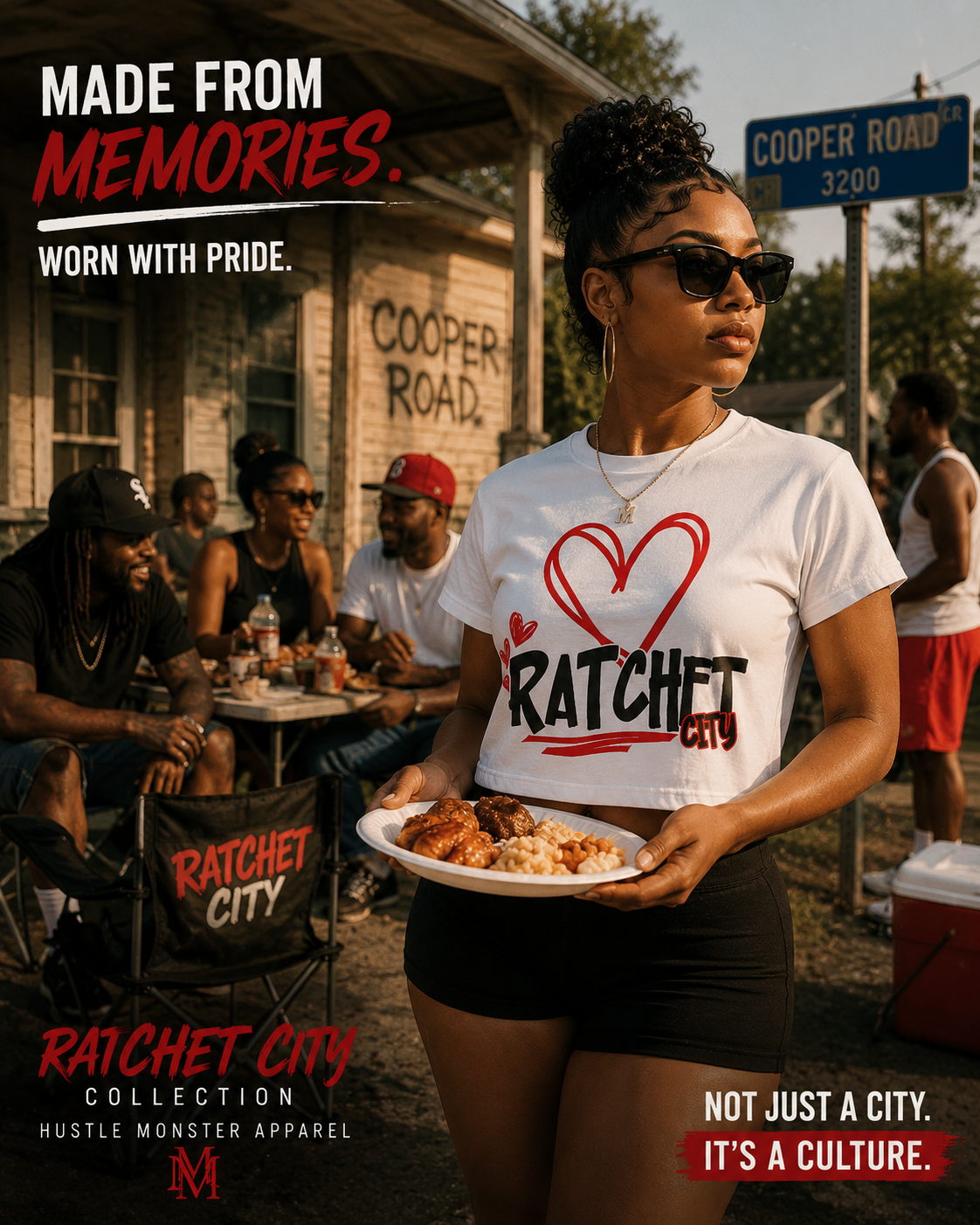 Love Ratchet City Crop Top