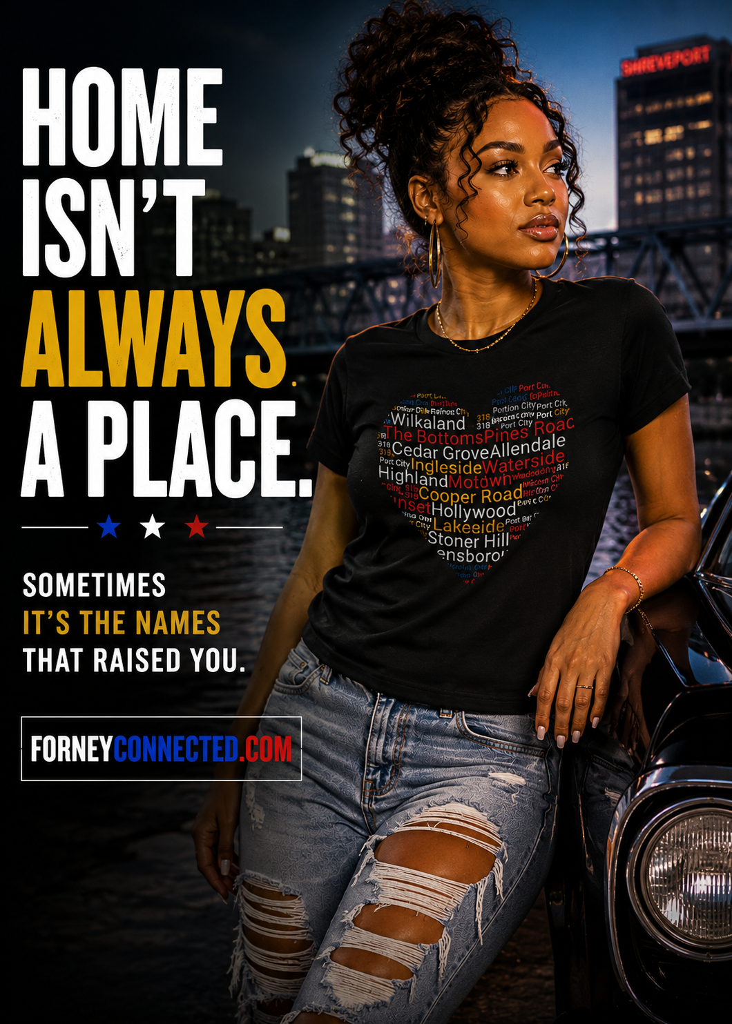 Shreveport Heartbeat T-shirt