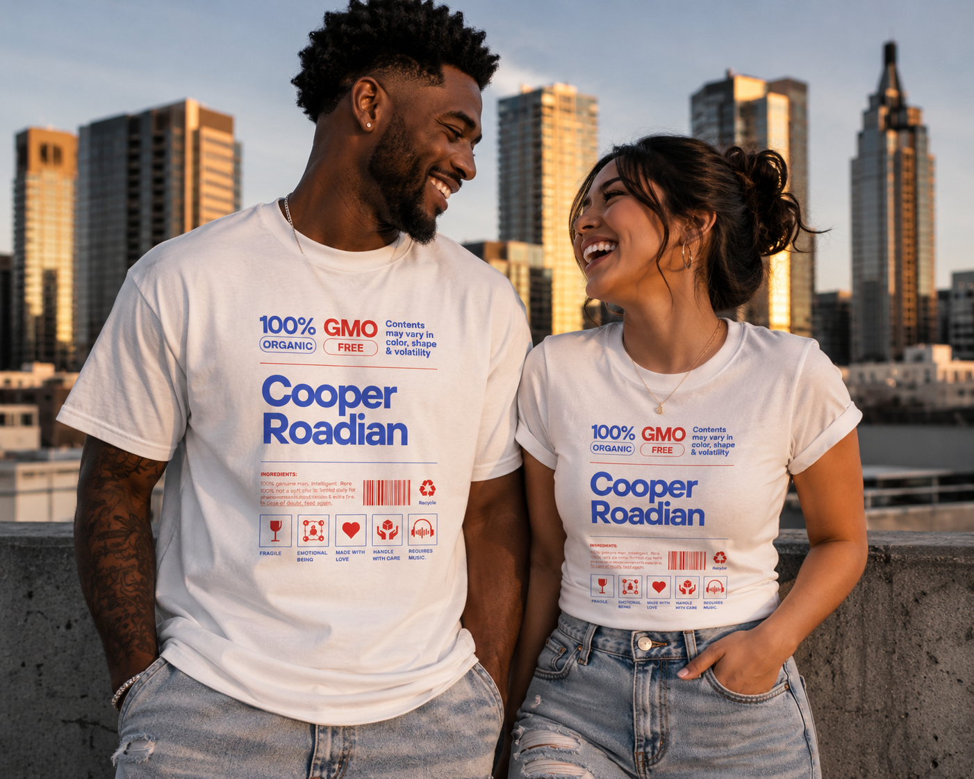Heavy Cotton Cooper Roadian Independence T-shirt