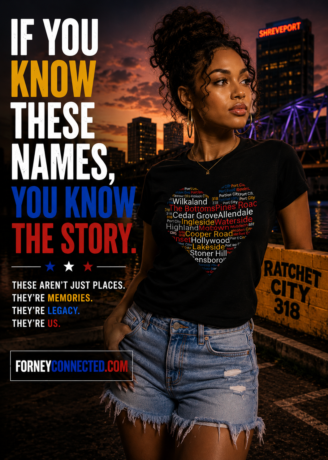 Shreveport Heartbeat T-shirt